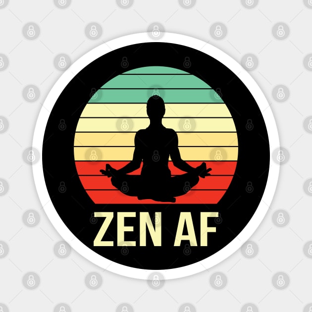 Yoga Serenity: Balance, Mindfulness, and Inner Peace Magnet by Steve